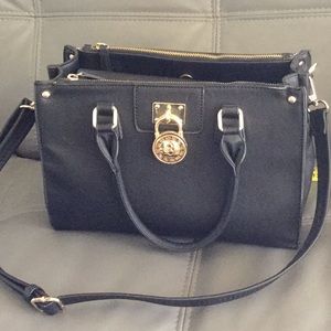 Black purse non branded